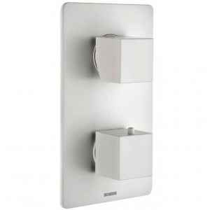 Внешняя часть смесителя Bossini Cube New Z00062.045 Белый матовый Внешняя часть смесителя Bossini Cube New Z00062.045 Белый матовый
