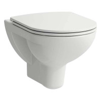 Унитаз подвесной Laufen Pro 53x36x34.5 см безободковый белый 8.2096.0.000.000.1
