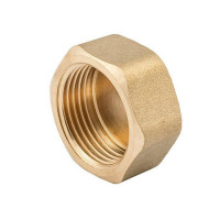 Заглушка General Fittings 1 дюйм ВР латунь EBF0210