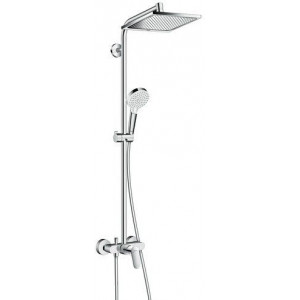 Душевая система hansgrohe Crometta E 240 1jet Showerpipe 27284000