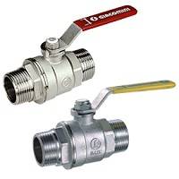 Кран шаровой Giacomini R253 1 1/4 Н-Н хромированный с рычажной рукояткой R253LX006