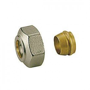 Переходник Giacomini 3/4 x 15 мм НГ Евроконус латунь R178EX104