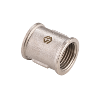 Муфта соединительная General Fittings 2 ВВ латунь никелированная BF52009