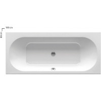 Ванна акриловая RAVAK CITY 180х80 см белая C920000000