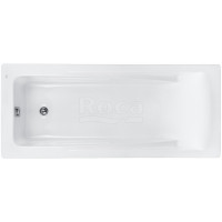 Ванна акриловая Roca Hall 1700х750 мм 220 л прямоугольная белая ZRU9302768