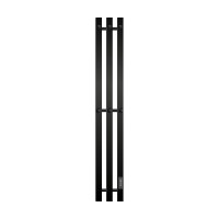 Полотенцесушитель  Primoclima Sol Q E черный PCSolQEBlack100123 R