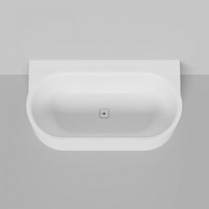 Ванна пристенная Salini Perla W 170x90 см S-Stone белый матовый 1049204M Ванна пристенная Salini Perla W 170x90 см S-Stone белый матовый 1049204M