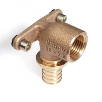 Угольник настенный REHAU RAUTITAN RX+ 20-Rp 3/4 бронза 14563603001