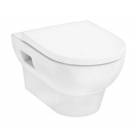 Унитаз подвесной Hansgrohe GladeLake S безободковый с сиденьем 540х360 мм 60201450