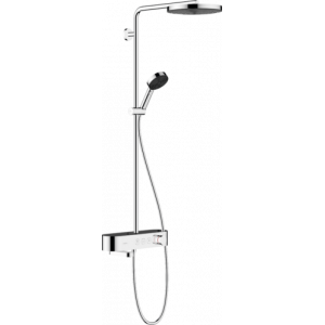 Душевая система для ванны с термостатом hansgrohe Pulsify S Ø 260/105 мм 1/3 режима 24230000