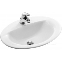 Раковина встраиваемая Jacob Delafon Odeon/Patio 56х43 см белый E4155-00