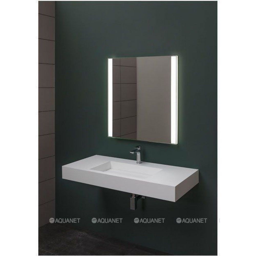 Зеркало Aquanet Форли 9085 с LED подсветкой 900х850 мм инфракрасный выключатель 00196660