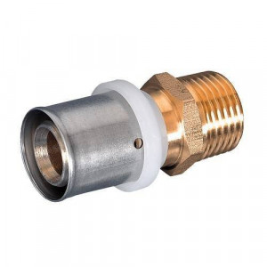 Муфта пресс Henco 26x3/4 НР латунь PF5200605 Муфта пресс Henco 26x3/4 НР латунь PF5200605