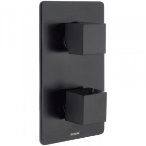 Внешняя часть смесителя для душа BOSSINI Cube New черный матовый Z00062.073 Внешняя часть смесителя для душа BOSSINI Cube New черный матовый Z00062.073
