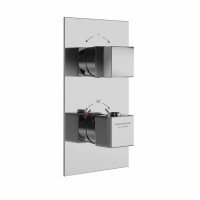 Смеситель для душа встраиваемый термостатический Kerama Marazzi Futura хром 67648EKM.21.018