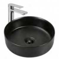 Раковина Splendy Bliss 400x400x125 мм без отверстия цвет черный матовый BL10540T0NBM