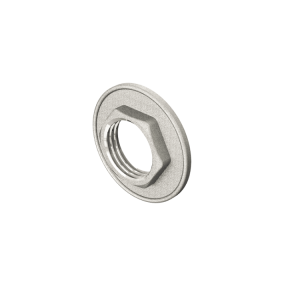 Гайка стопорная Metalit 1 дюйм В латунь луженая с фланцем EBF2510T Гайка стопорная Metalit 1 дюйм В латунь луженая с фланцем EBF2510T