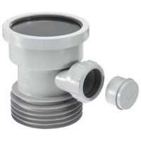 Муфта McAlpine 110 мм L=156 мм с манжетой и отводом 40 мм MRDC1D-GR