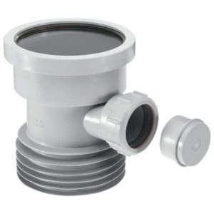 Муфта McAlpine 110 мм L=156 мм с манжетой и отводом 40 мм MRDC1D-GR Муфта McAlpine 110 мм L=156 мм с манжетой и отводом 40 мм MRDC1D-GR