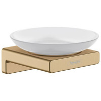 Мыльница Hansgrohe AddStoris шлифованная бронза 41746140