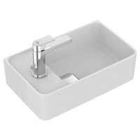 Раковина накладная Ideal Standard Strada II 45x27 см 1 отверстие белый T299501