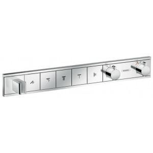 Термостат Hansgrohe RainSelect для 5 потребителей внешняя часть 15358000 Термостат Hansgrohe RainSelect для 5 потребителей внешняя часть 15358000