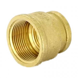 Муфта редукционная Tiemme 1/2x3/8 ВР-ВР латунная 1500288