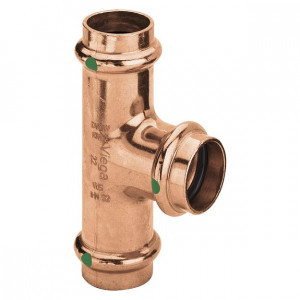 Тройник Viega Profipress медь 42х22х42 мм 324902 Тройник Viega Profipress медь 42х22х42 мм 324902