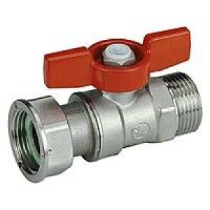 Кран шаровой Giacomini R254P 3/4 x 3/4 НВ бабочка R254PX004 Кран шаровой Giacomini R254P 3/4 x 3/4 НВ бабочка R254PX004