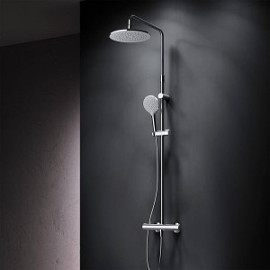 Душевая система AM.PM Like ShowerSpot с термостатом сталь F0780464