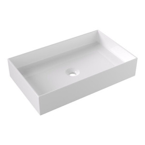 Раковина Ceramica Alice HIDE 60x37х12 см накладная белый глянцевый 31130101
