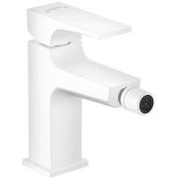 Смеситель для биде Hansgrohe Metropol однорычажный матовый белый 32520700