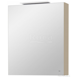 Шкаф-зеркало левый Roca Oleta 600х700х137 мм с LED-подсветкой Капучино матовый A857645515 Шкаф-зеркало левый Roca Oleta 600х700х137 мм с LED-подсветкой Капучино матовый A857645515