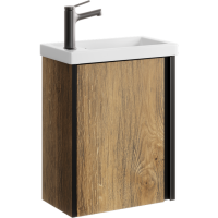 Тумба под умывальник AQUATON Urban 435х540х250 мм подвесная Дуб Балтийский URB0145DB