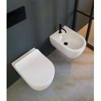 Биде подвесное Scarabeo Glam 360х505х280 мм Ardesia BIOKER 5202/49BK