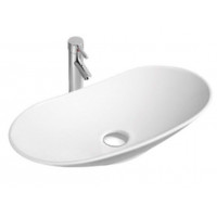 Раковина Splendy Emotion 655x340x140 мм без отверстия цвет белый EM10565T0NW