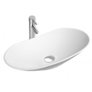 Раковина Splendy Emotion 655x340x140 мм без отверстия цвет белый EM10565T0NW