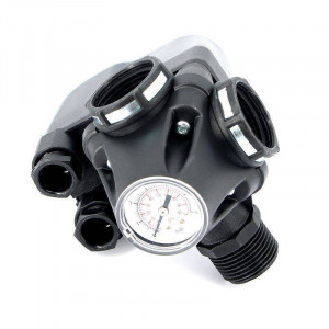 Реле давления UNI-FITT PM 5-3W с манометром 1 1-5 бар 262D0105