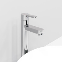 Смеситель для раковины Laparet Legna высокий хром N3014402LPT