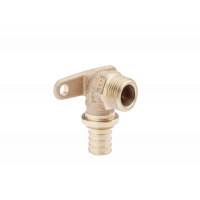Угольник настенный REHAU RAUTITAN RX+ 20-R 3/4 наружная резьба бронза 13371921001
