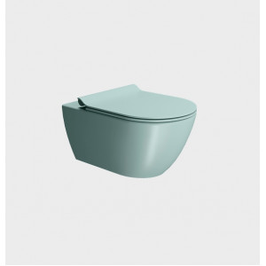 Унитаз подвесной GSI Pura Swirlflush цвет Ghiaccio Matte 881515_УЦ/1 Унитаз подвесной GSI Pura Swirlflush цвет Ghiaccio Matte 881515_УЦ/1