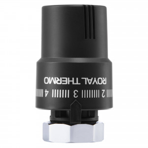 Термоголовка жидкостная Royal Thermo M30x1.5 черная 1488979 Термоголовка жидкостная Royal Thermo M30x1.5 черная 1488979