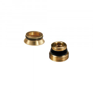 Переходник Giacomini R483 1/2 x 3/4 E с герметичной прокладкой R483Y023