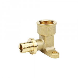 Угольник настенный аксиальный VARMEGA Slide-fit 20x3/4 ВР с креплением H-60 мм VM51613 Угольник настенный аксиальный VARMEGA Slide-fit 20x3/4 ВР с креплением H-60 мм VM51613