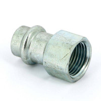 Муфта переходная пресс-В Viega Prestabo оцинкованная сталь 15x1/2 559557