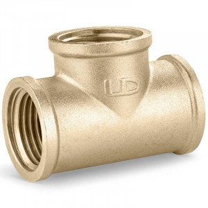 Тройник латунный LD Pride 1/2 ВР-ВР-ВР LD.65.514.15 Тройник латунный LD Pride 1/2 ВР-ВР-ВР LD.65.514.15