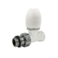 Вентиль ручной прямой SR Rubinetterie Ovus 1/2 белый 0436-1500VC0A
