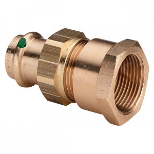 Муфта Viega Sanpress бронза 42 мм x 1 1/2 НР 141745 Муфта Viega Sanpress бронза 42 мм x 1 1/2 НР 141745