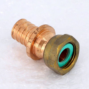 Муфта с накидной гайкой Rehau RAUTITAN RX+ 20-G 1/2 бронза 14563371001 Муфта с накидной гайкой Rehau RAUTITAN RX+ 20-G 1/2 бронза 14563371001