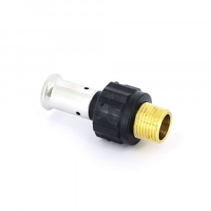 Муфта НР пресс PVDF HENCO 20x1/2 17PK-2004 Муфта НР пресс PVDF HENCO 20x1/2 17PK-2004
